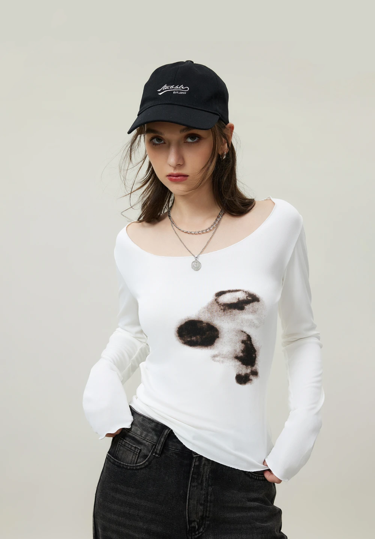 Printed Pullover T-shirt