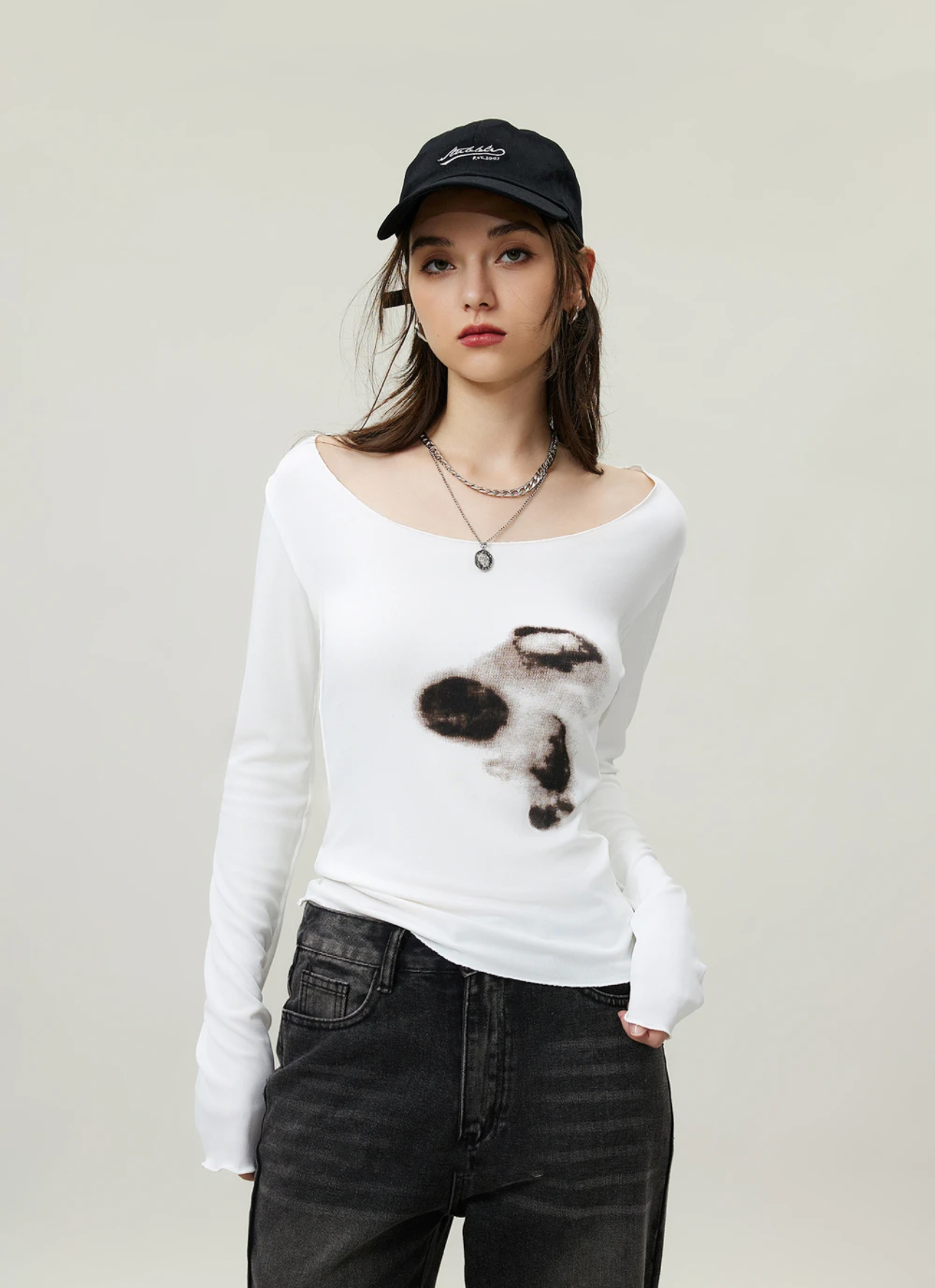 Printed Pullover T-shirt