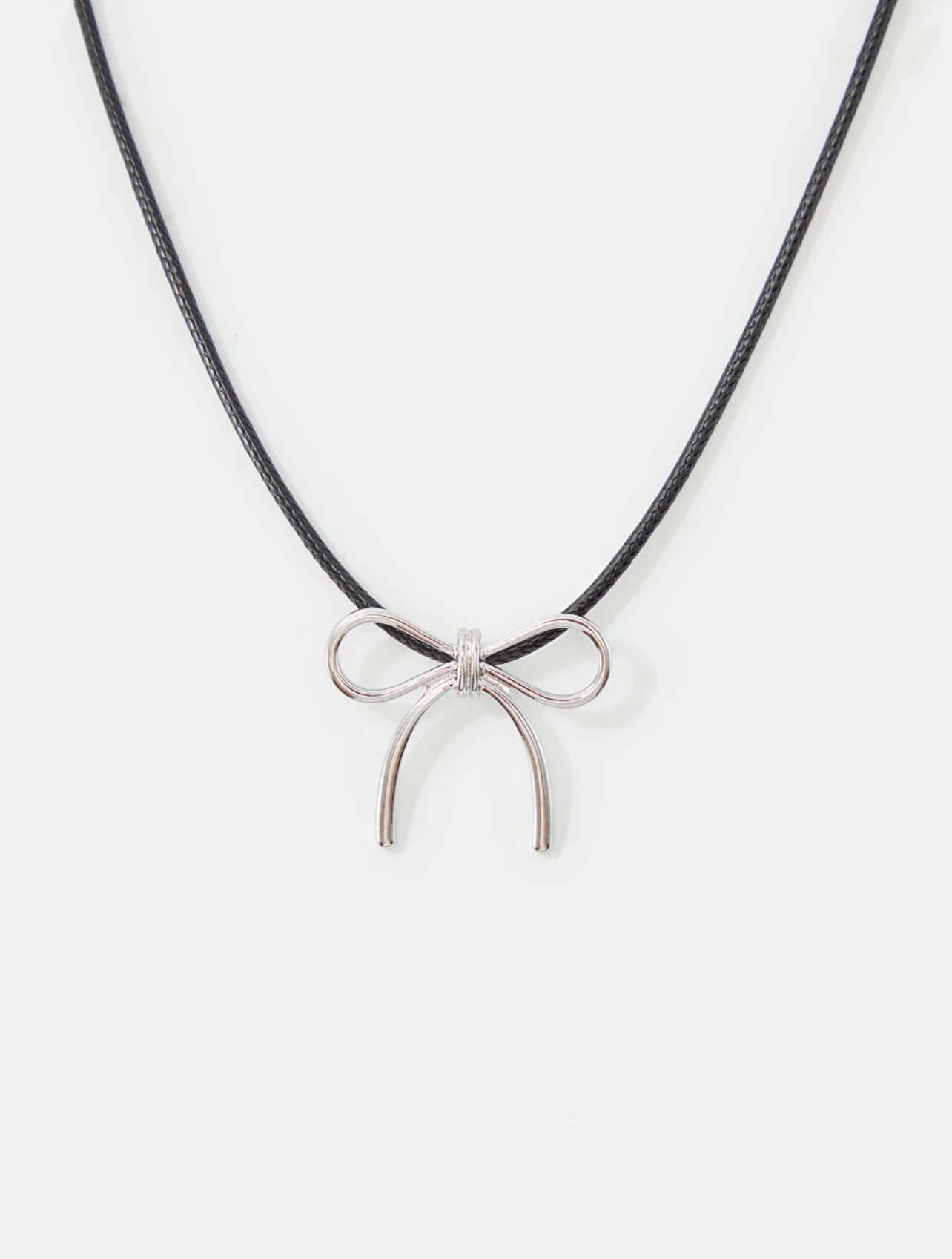 Bow Tie Artificial Jewellery-Pendant Necklace