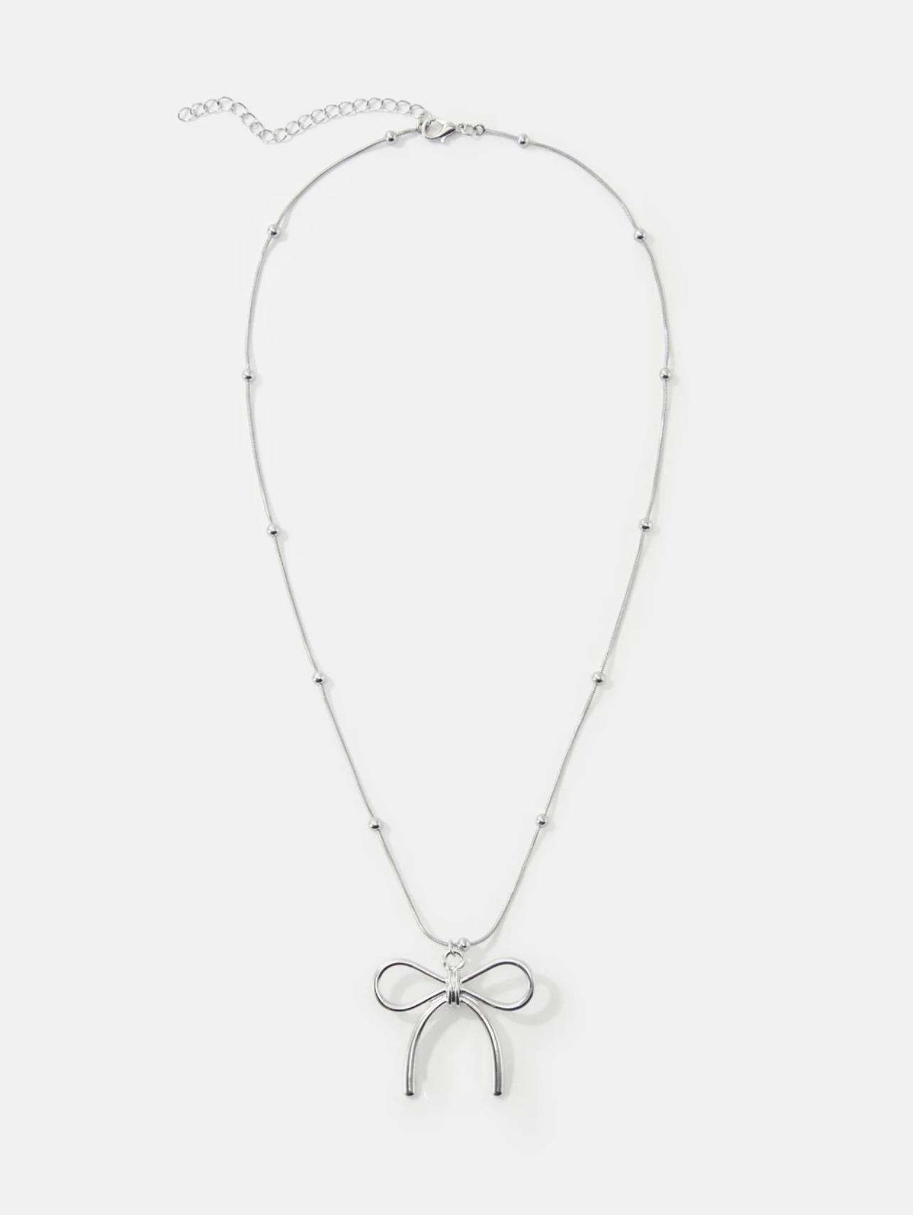 Bow Tie Artificial Jewellery-Pendant Necklace