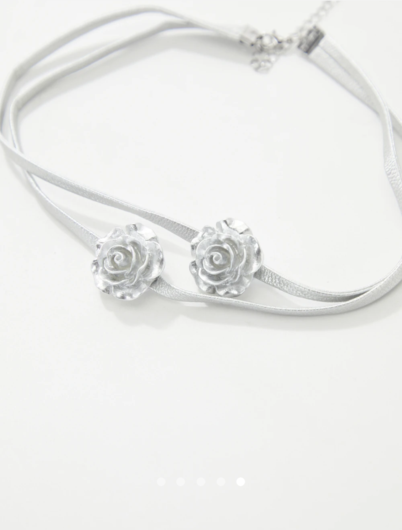 Flower Artificial Jewellery-Chokers Necklace