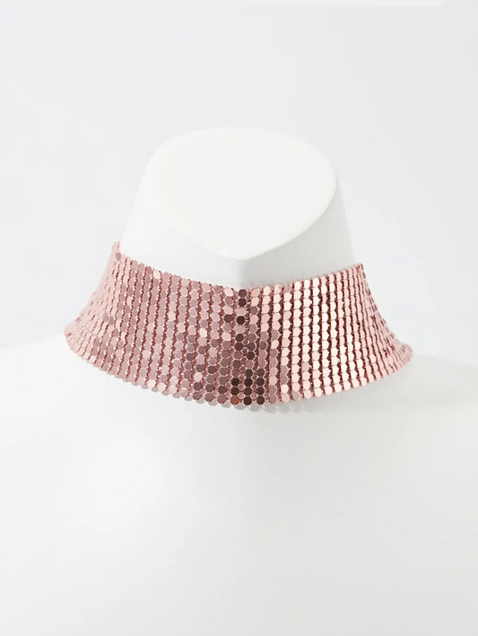 Artificial Beaded Choker Necklace